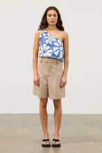 Load image into Gallery viewer, GEO FLOWER COTTON TOP