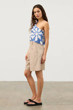 Load image into Gallery viewer, GEO FLOWER COTTON TOP