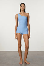 Load image into Gallery viewer, WAFFLE BODYSUIT - OCEAN BLUE