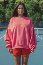 Load image into Gallery viewer, CDC X HALL CLOUD SWEATER - PEONY PINK