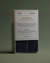 Load image into Gallery viewer, Botanical soap Bar: Eucalyptus &amp; Coconut Charcoal
