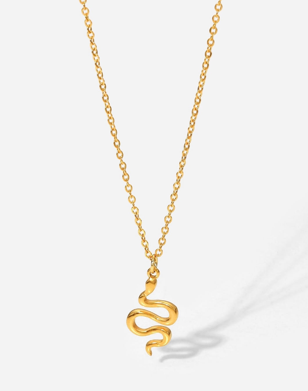 MLE Collective snake Necklace Gold