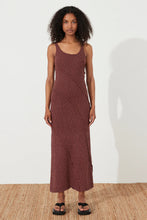 Load image into Gallery viewer, PLUM BOUCLE KNIT DRESS
