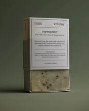 Load image into Gallery viewer, Botanical soap Bar: Peppermint &amp; Hemp Seed Oil

