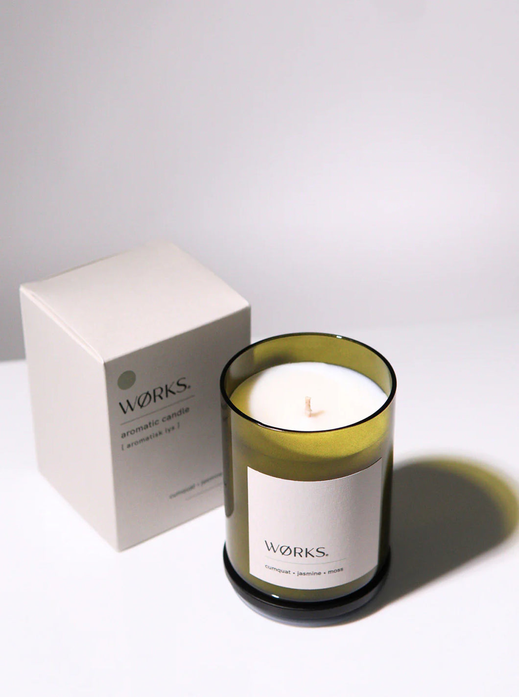 Aromatic Candle | Cumquat, Jasmine, Moss