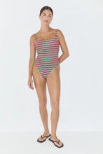 Load image into Gallery viewer, Towelling One Piece - Bold Stripe
