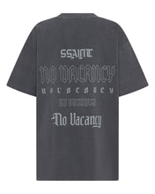 Load image into Gallery viewer, No Vacancy Tee Charcoal Acid Wash

