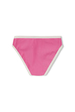 Load image into Gallery viewer, MINI STRIPE RIB BIKINI BOTTOM - SHELL PINK
