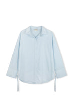 Load image into Gallery viewer, POWDER BLUE COTTON TIE SHIRT
