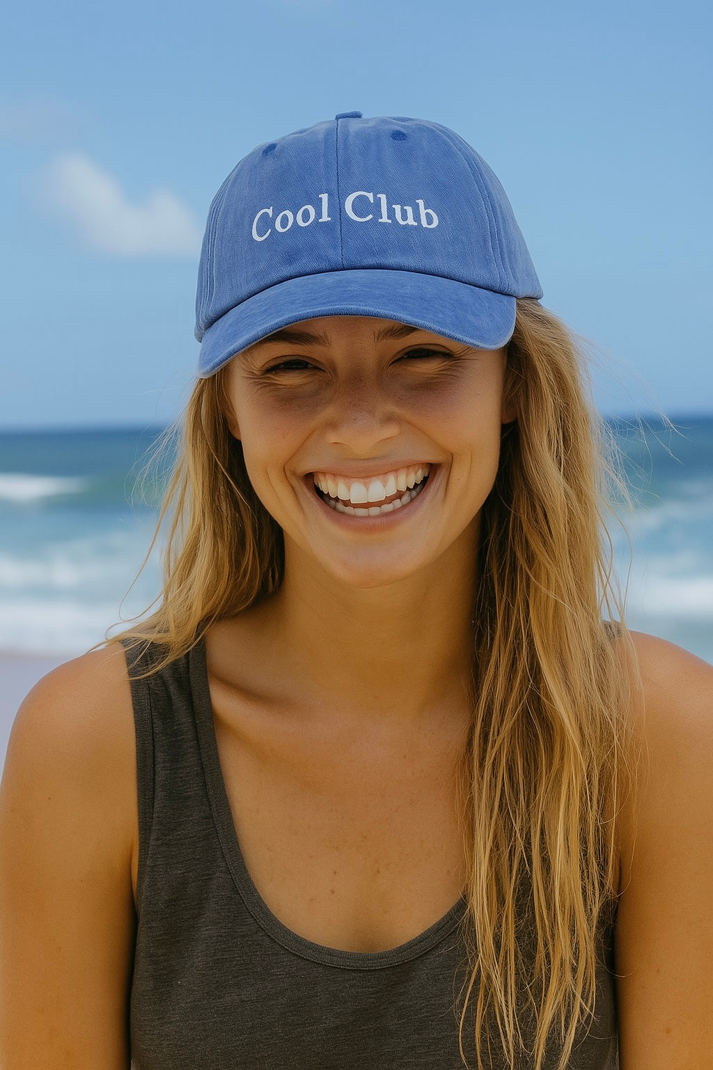 Cool club hat - Sky