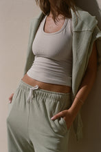 Load image into Gallery viewer, FLEECE SPORT SWEAT PANT - EUCALYPTUS

