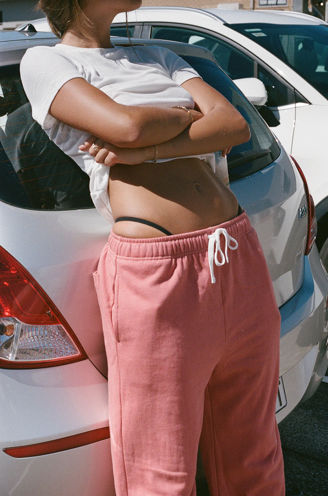 FLEECE SPORT SWEAT PANT - BANKSIA