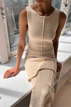 Load image into Gallery viewer, BOUCLE KNIT PANT - COCONUT
