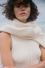 Load image into Gallery viewer, BOUCLE KNIT MINI DRESS - COCONUT

