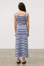 Load image into Gallery viewer, OCEAN RETRO STRIPE PANELLED KNIT TANK
