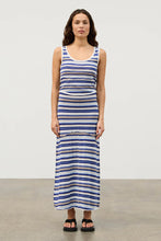 Load image into Gallery viewer, OCEAN RETRO STRIPE PANELLED KNIT SKIRT
