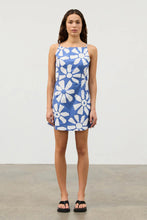 Load image into Gallery viewer, GEO FLOWER COTTON MINI DRESS
