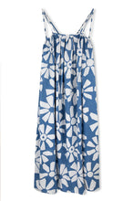 Load image into Gallery viewer, GEO FLOWER COTTON DRESS
