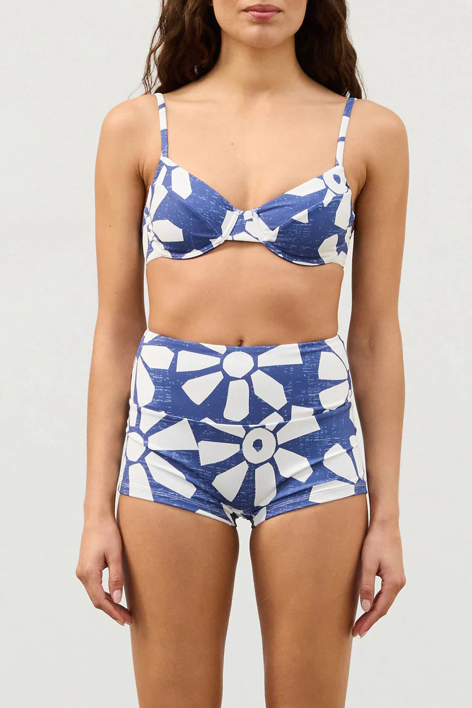 GEO FLOWER BALCONETTE BRA CUP