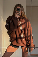 Load image into Gallery viewer, CLOUD RACER HOODIE - CHOCOLATE
