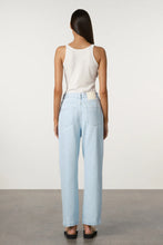 Load image into Gallery viewer, RELAXED RECYCLED DENIM JEAN - SOFT BLUE
