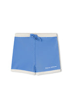 Load image into Gallery viewer, MINI STRIPE RIB SURF SHORT - SKY
