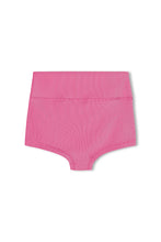 Load image into Gallery viewer, MINI STRIPE RIB BOY SHORT - SHELL PINK
