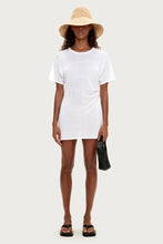 Load image into Gallery viewer, T-SHIRT KNIT DRESS - WHITE
