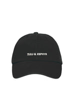 Load image into Gallery viewer, ZULU &amp; ZEPHYR CANVAS CAP - BLACK
