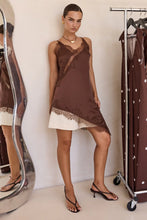 Load image into Gallery viewer, KATRINA ASYM TOP (CHOCOLATE)
