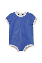 Load image into Gallery viewer, Mini Stripe Infant Onesie - Sea Blue
