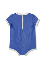Load image into Gallery viewer, Mini Stripe Infant Onesie - Sea Blue
