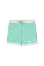 Load image into Gallery viewer, Mini Stripe Surf Short - Aqua
