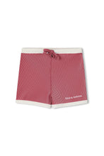 Load image into Gallery viewer, Mini Stripe Surf Short - Clay Red
