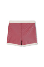 Load image into Gallery viewer, Mini Stripe Surf Short - Clay Red
