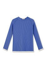 Load image into Gallery viewer, Mini Stripe Rashie - Sea Blue
