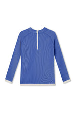Load image into Gallery viewer, Mini Stripe Rashie - Sea Blue
