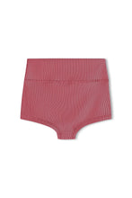 Load image into Gallery viewer, Mini Stripe Boy Short - Clay Red
