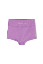 Load image into Gallery viewer, Mini Stripe Boy Short - Lilac
