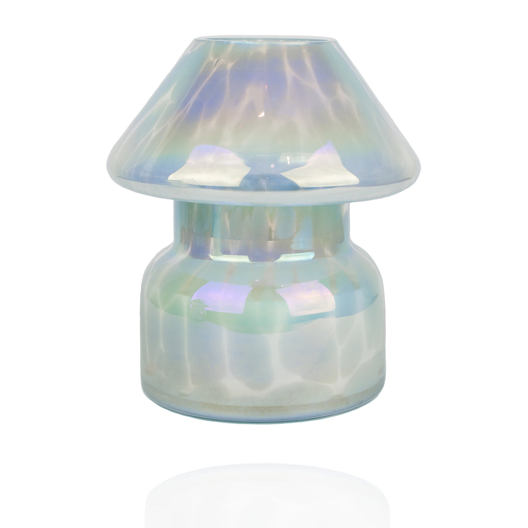 Blossom and Sky Sustainable Candle Lamp - Rain