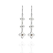 Load image into Gallery viewer, Blossom and Sky maria silver earrings
