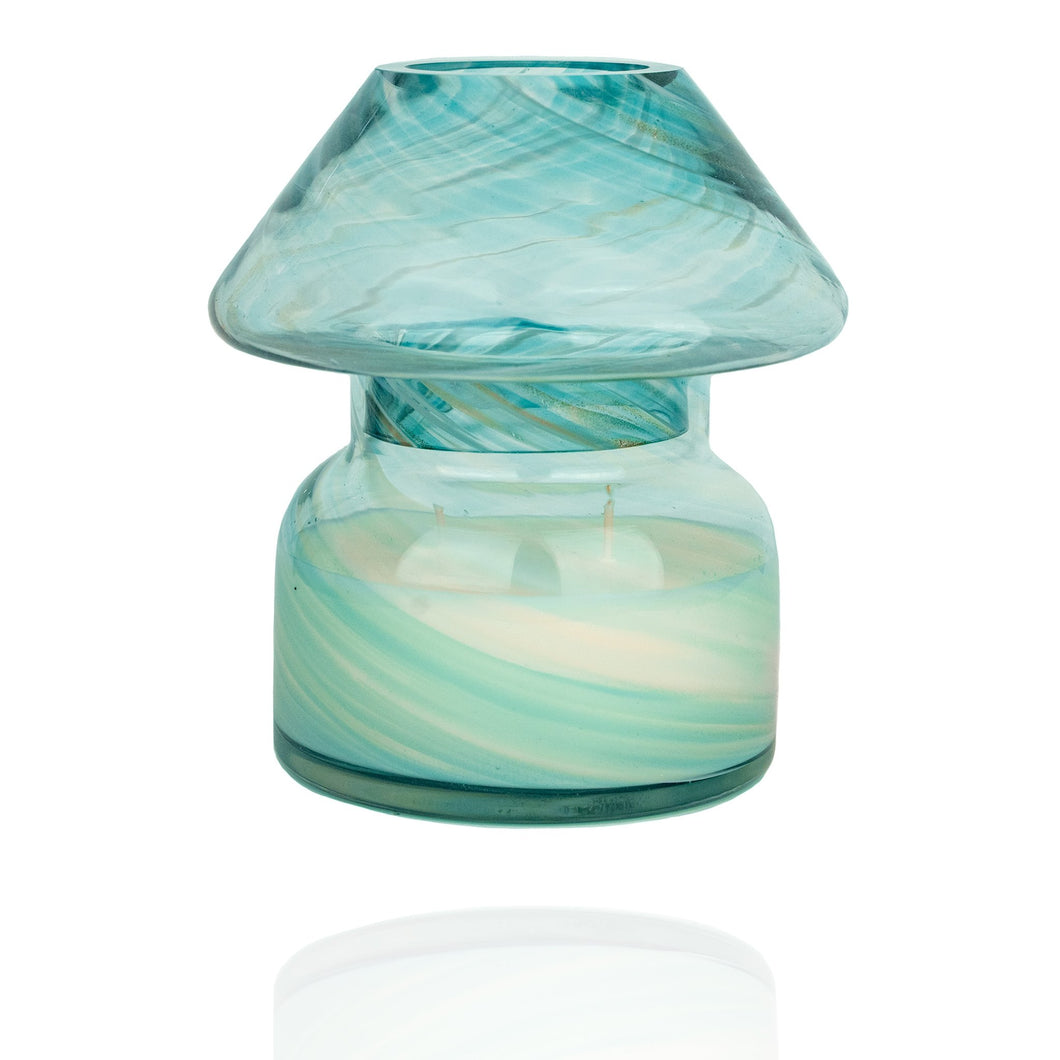 Blossom and Sky Sustainable Candle Lamp - Sky