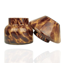 Load image into Gallery viewer, Blossom and Sky Sustainable Candle Lamp - Leopard
